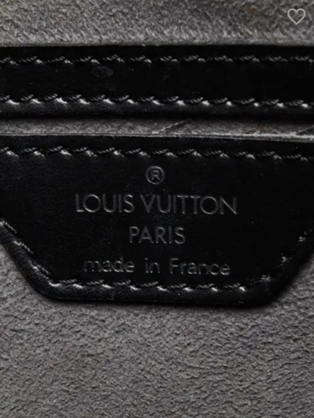 Authentic Louis Vuitton Epi Saint Jacques PM Shoulder Bag | Black | Vintage 1996 - Picture 6 of 10